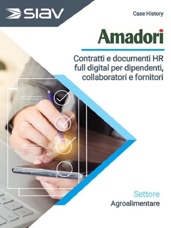 Processi più efficienti con contratti e documenti HR full digital: il caso Amadori